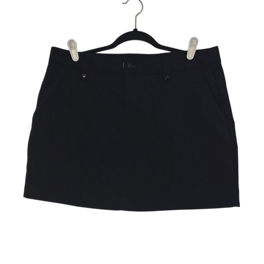 Under Armour Black Golf skort skirt sz 10 womens